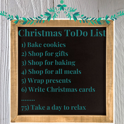 Christmas To Do List
