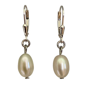 Freshwater Pearl Earrings-Earrings- Creative Jewelry by Marcia