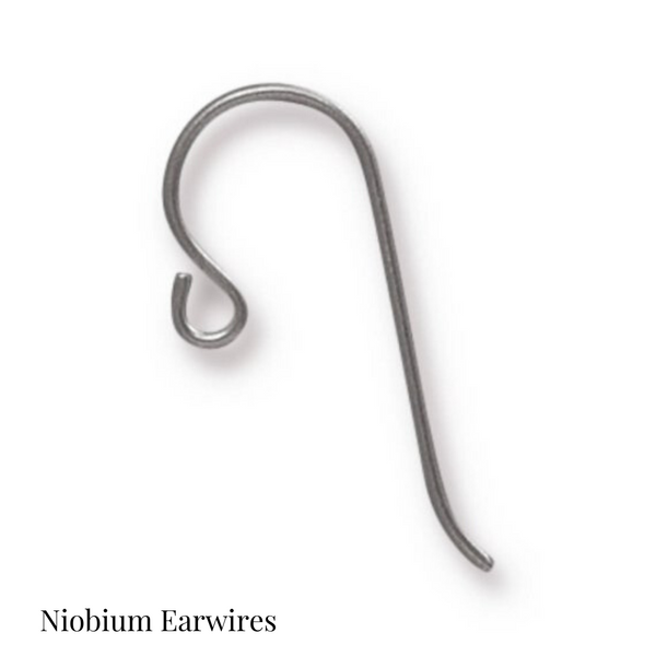 Niobium earrings sales for sensitive ears